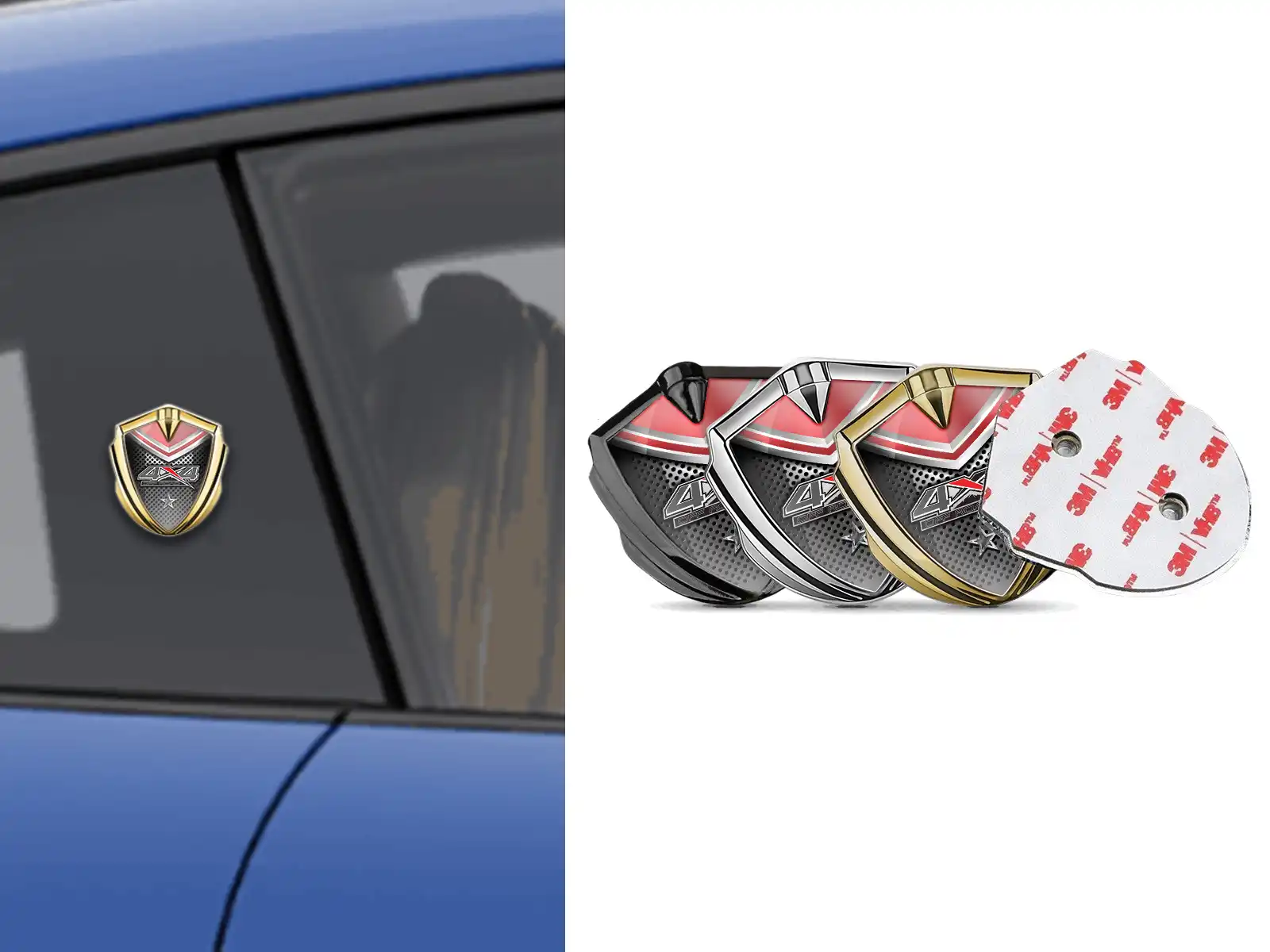 Custom Metal Emblems High-End Design Drift Look